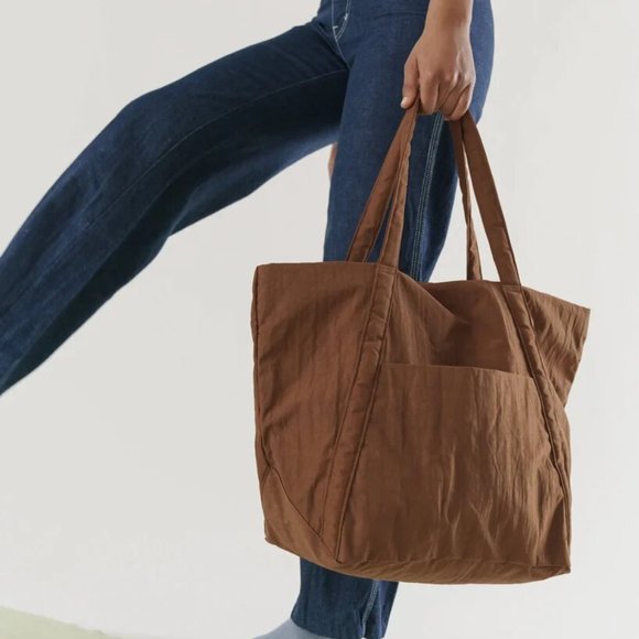 NWT Baggu Cloud Bag - Brown - Picture 7 of 7
